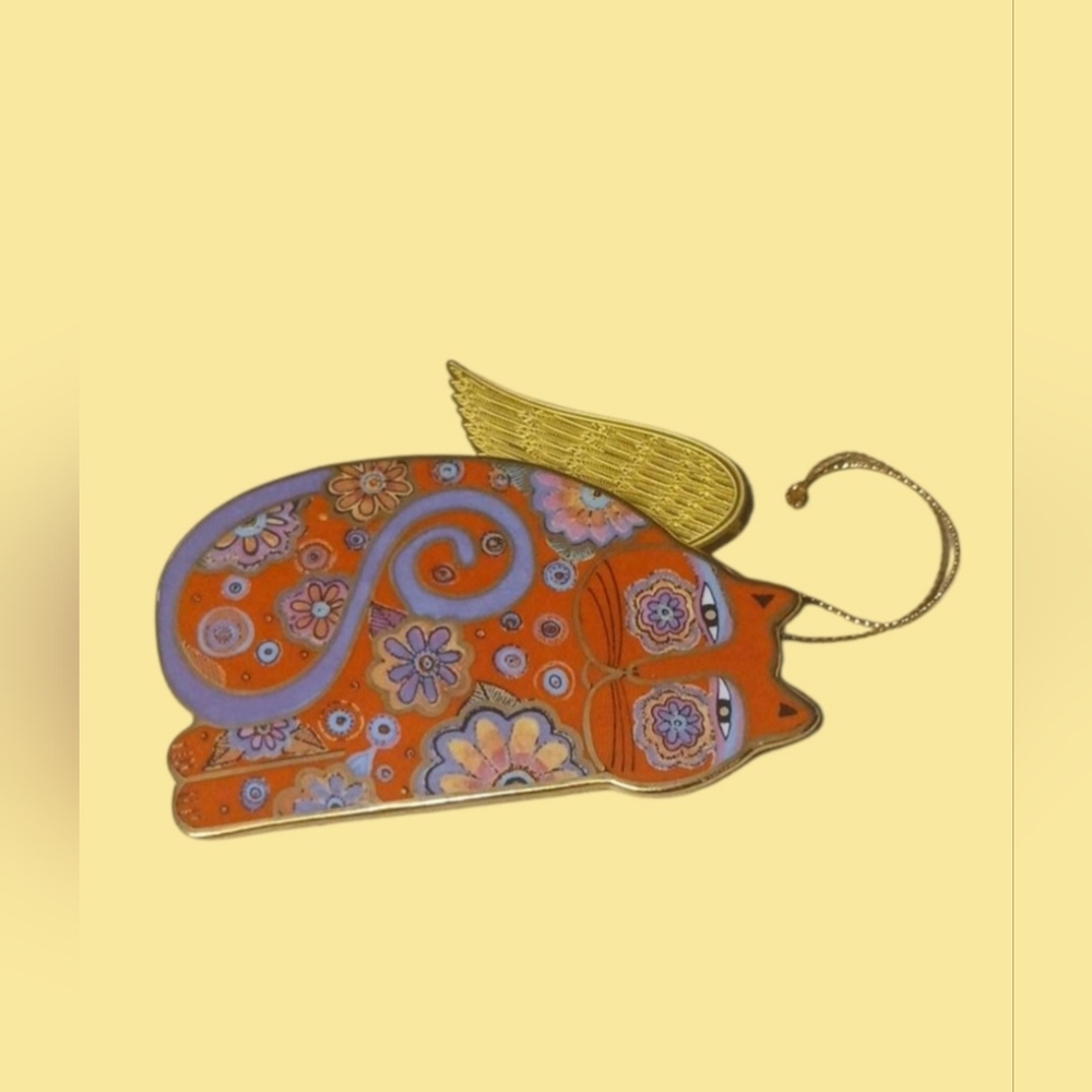 ♦️Angelicats Ornament | By: Laurel Burch - Picture 2 of 5